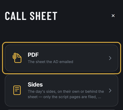 The importer with the PDF door circled